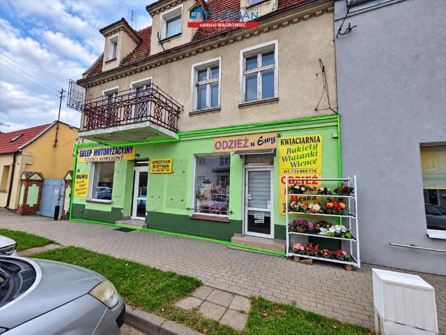 Lokal handlowo usługowy 91,3 m² w Damasławku dwie niezależne wejścia