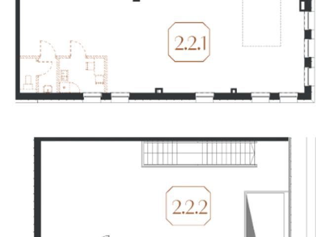 Lokal, Skórzewo, 216.40 m2, 2 pokoje