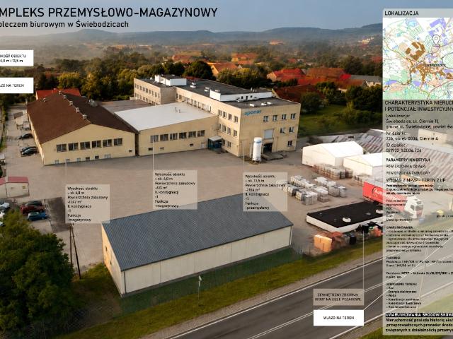 Lokal sprzedam, Świebodzice, 7200 m2, cena: 8 999 000 zł