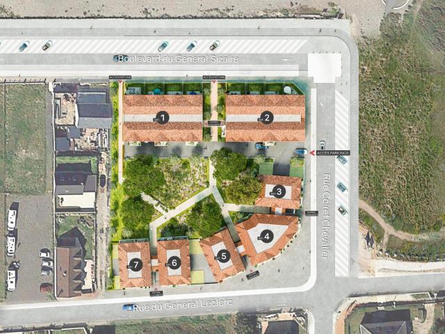 'L'OREE DE LA BAIE Appartement RDC T2 Cabine NEUF à CAYEUX sur MER Frais de notaire offerts jusqu'au 31/03/2