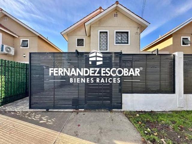 LOS ANDES ARRIENDO CASA 3D 2B VISTA CORDILLERA III