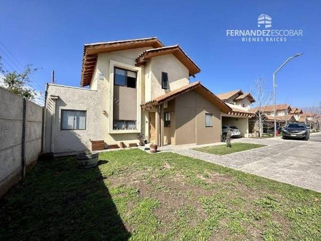LOS ANDES ARRIENDO CASA 3D 3B PISCINA COND. LOS VILLARES