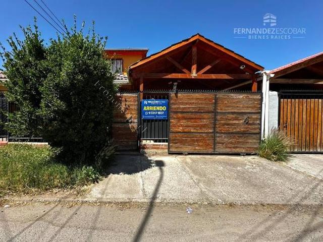 LOS ANDES ARRIENDA CASA 2D 2B 2E VILLA CRUCERO DEL INCA