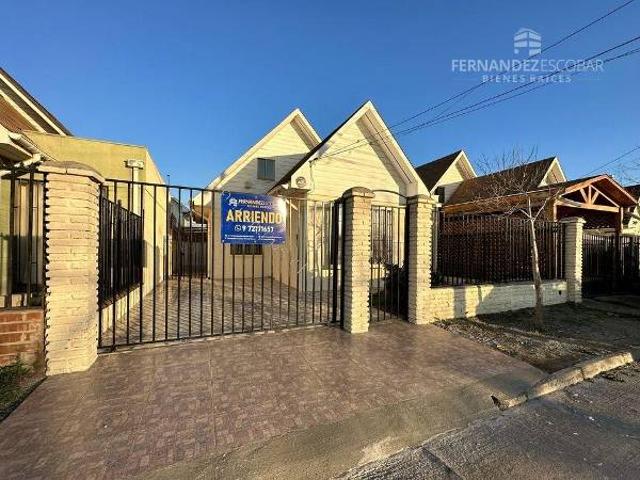 LOS ANDES ARRIENDA CASA 2D 2B VILLA EL LLANO