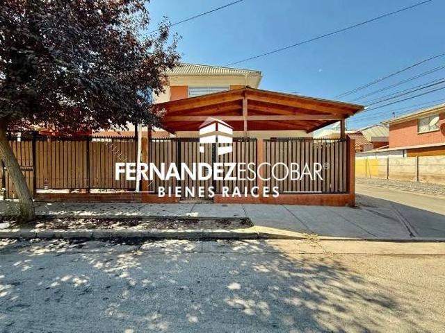 LOS ANDES ARRIENDA CASA 3D 1B VILLA LOS ACACIOS