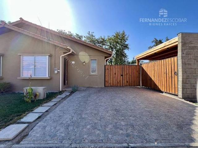 LOS ANDES ARRIENDA CASA 3D 2B 4E COND. AIRES DEL GUINDAL