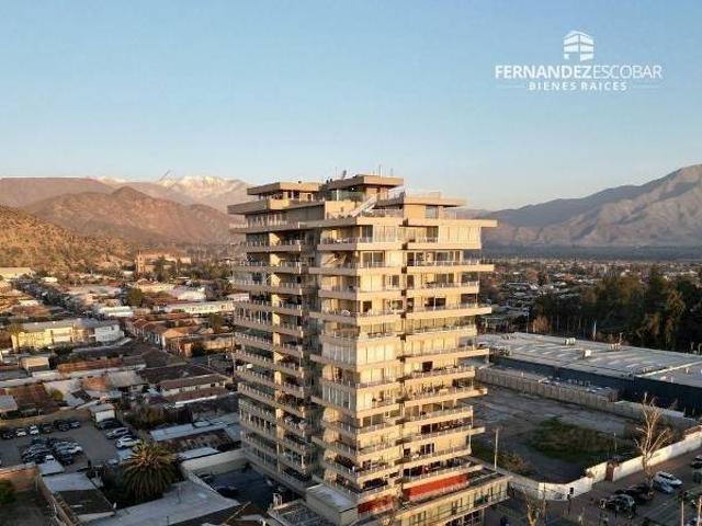 LOS ANDES ARRIENDA DEPTO 2D 2B 1E ED. MONTE BIANCO