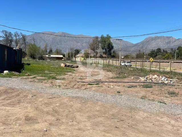 Los Andes parcela plana luz y agua en puerta de loteo | 0 dormitorios por 2550.00 en Calle Larga
