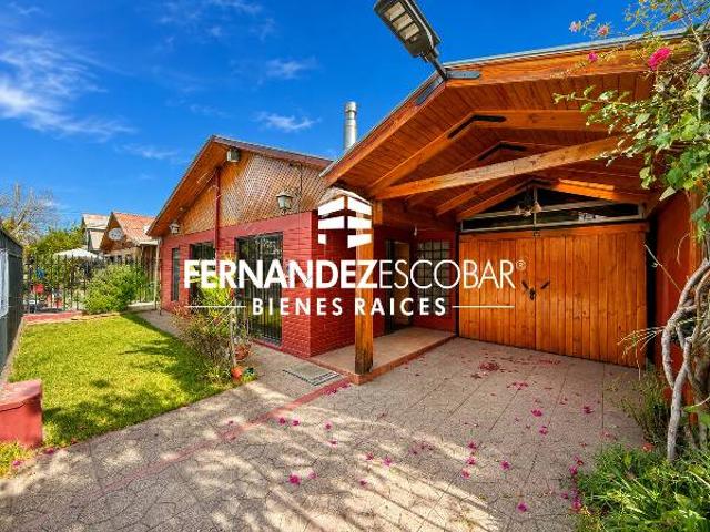 LOS ANDES VENDE CASA 3D 2B 2E PISCINA VILLA EL ENCUENTRO
