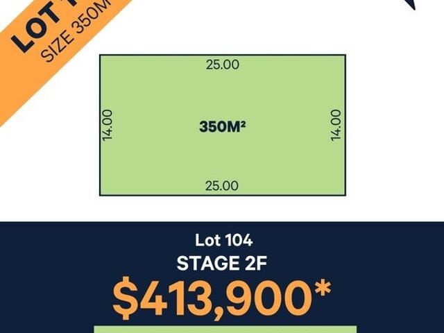 Lot 104 Stage 2F