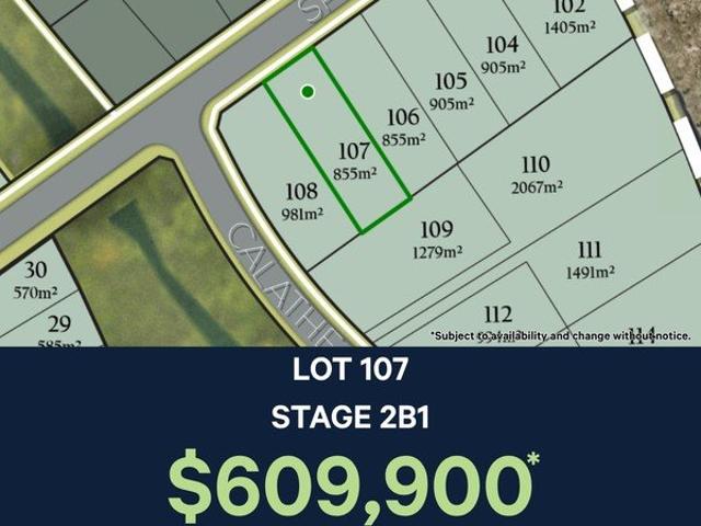Lot 107 STAGE 2B1