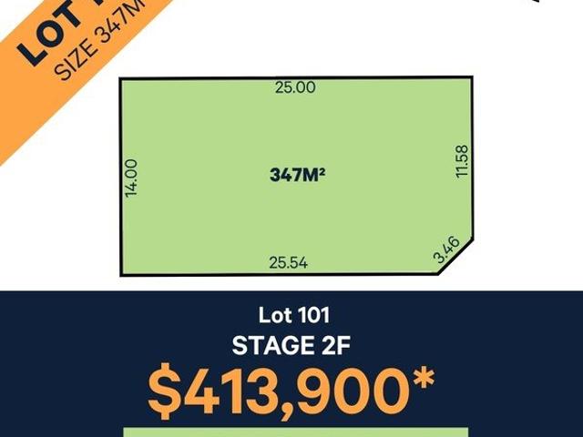 Lot 101 Stage 2F