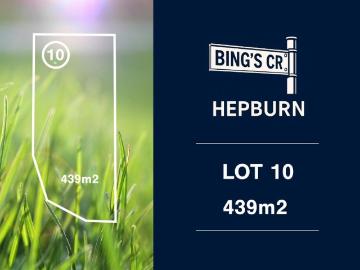 Lot 10 Bing's Crescent Hepburn BREAKNECK VIEWS