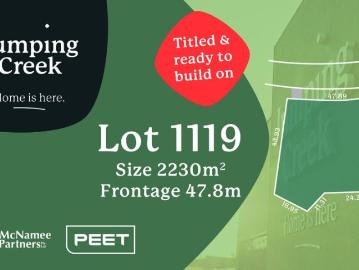 Lot 1119 Grand Design Opportunity on the Hill