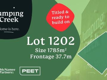 Lot 1202 Unique Opportunity with Natural Privacy