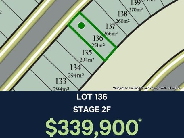 Lot 136 Stage 2F