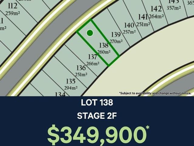 Lot 138 Stage 2F