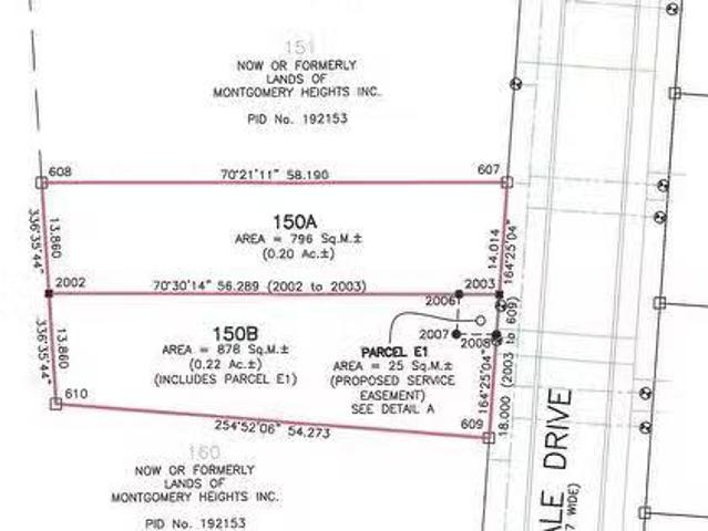 Lot 150A Fairdale Drive, Charlottetown, PE, C1C 0Y7 vacant l.
