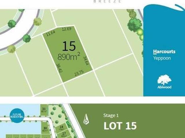 Lot 15 Nautica Breeze 890m2 for 214000