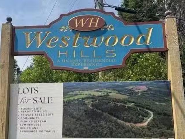 Lot 16 Westwood Lane, Emyvale, PE, C0A 1Y0 vacant land for s.