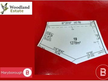 LOT 19 1278m2 WOODLAND ESTATE VACANT LAND TITLED