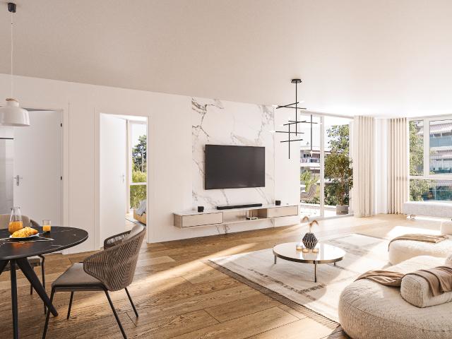 Lot 1.7 — Appartement neuf de 2,5 pièces de 58,6 m² à Lausanne | REGIE DUBOUX SA