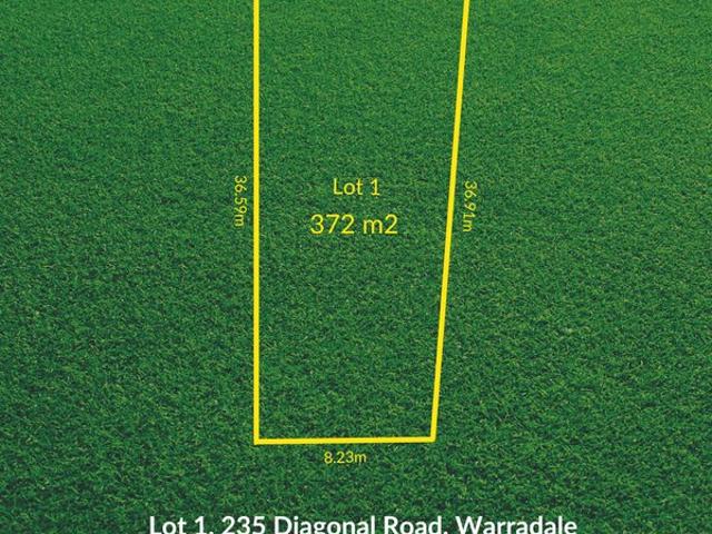 LOT 1 372m² TORRENS TITLE ALLOTMENT