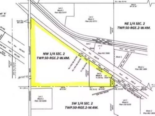 Lot 1 Block 3 & Pt Nw W4, Rural Vermilion River, County Of, A.
