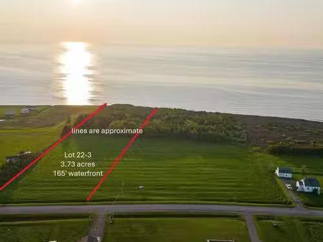 Lot 22 3 Route 14, Waterford, PE, C0B 1Z0 vacant land for sa.