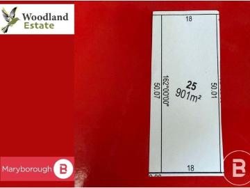 LOT 25 901m2 WOODLAND ESTATE VACANT LAND TITLED