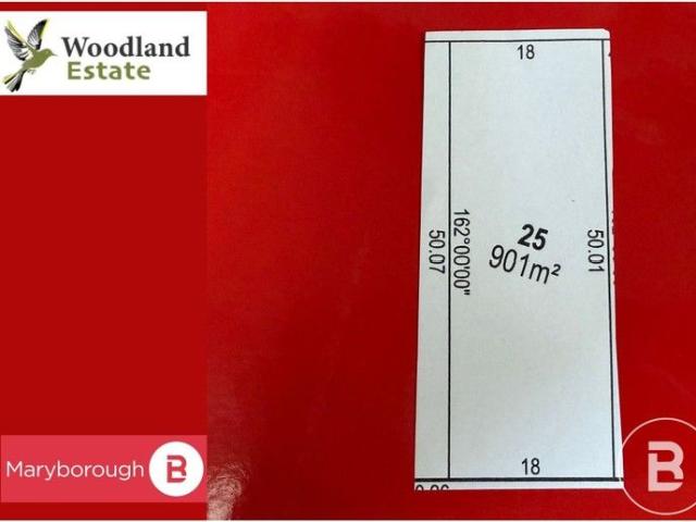 LOT 25 901m2 WOODLAND ESTATE VACANT LAND TITLED