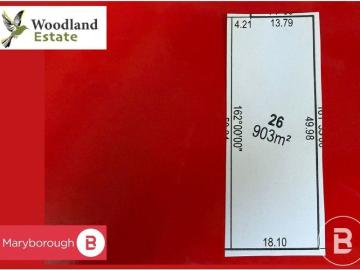 LOT 26 903m2 WOODLAND ESTATE VACANT LAND TITLED
