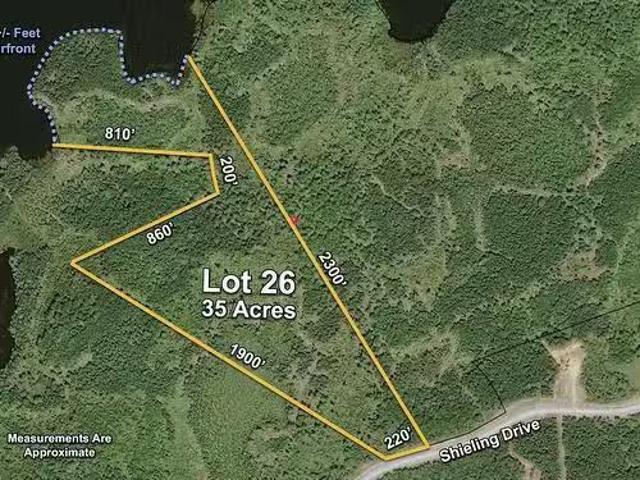 Lot 26 Shieling Drive, Marion Bridge, NS, B1K 0B3 vacant lan.