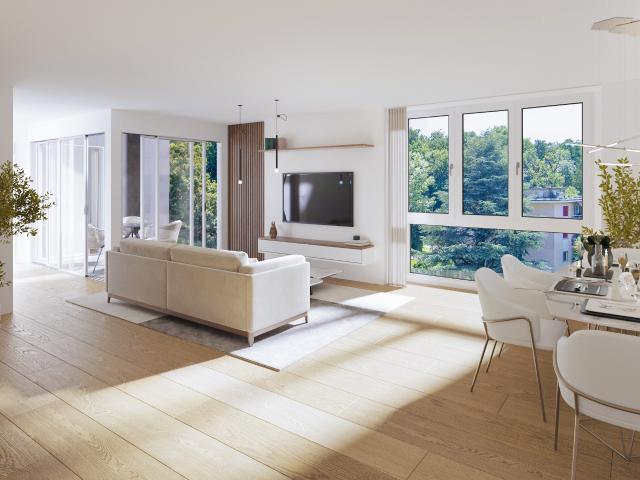 Lot 2.5 — Appartement neuf de 2,5 pièces de 56,9 m² au 2e étage | REGIE DUBOUX SA