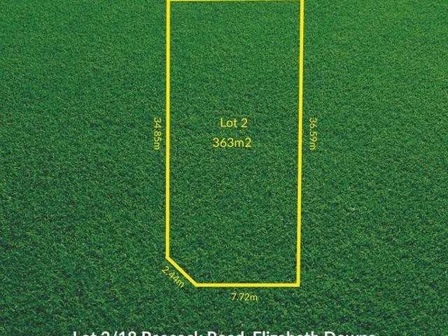LOT 2 363m² TORRENS TITLE ALLOTMENT