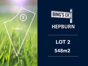 Lot 2 Bing's Crescent Hepburn BREAKNECK VIEWS