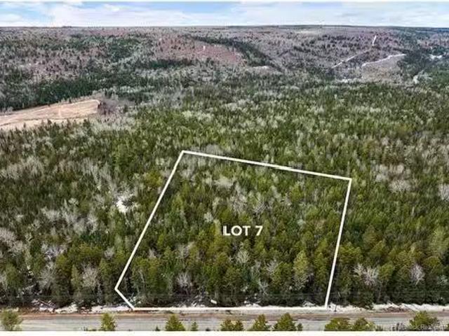 Lot 7 English Settlement Rd, Taymouth, NB, O0O 0O0 vacant la.