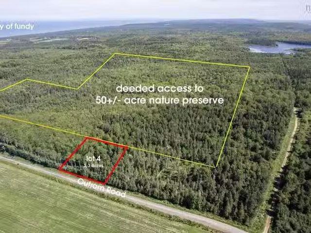 Lot 4 Outram Road, Outram, NS, B0S 1P0 vacant land for sale.
