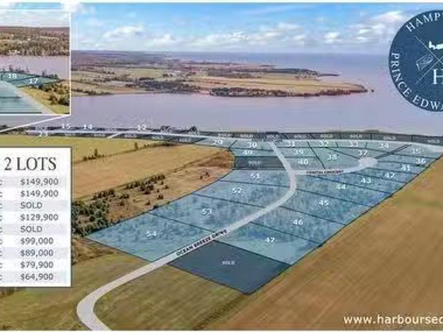 Lot 54 Ocean Breeze Drive, Hampton, PE, C0A 1C0 vacant land.