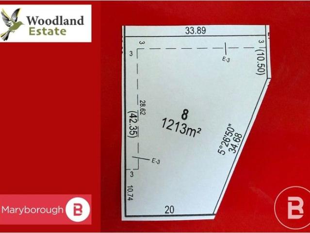 LOT 8 1213m2 WOODLAND ESTATE VACANT LAND TITLED
