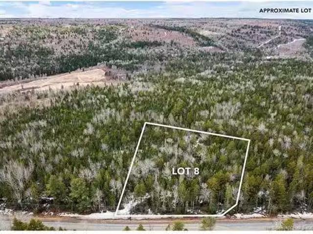 Lot 8 English Settlement Rd, Taymouth, NB, O0O 0O0 vacant la.
