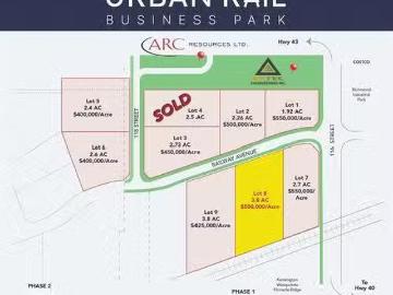 Lot 8 Railway Avenue, Grande Prairie, AB, T8W 0C7 vacant lan.