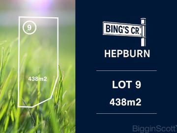 Lot 9 Bing's Crescent Hepburn BREAKNECK VIEWS
