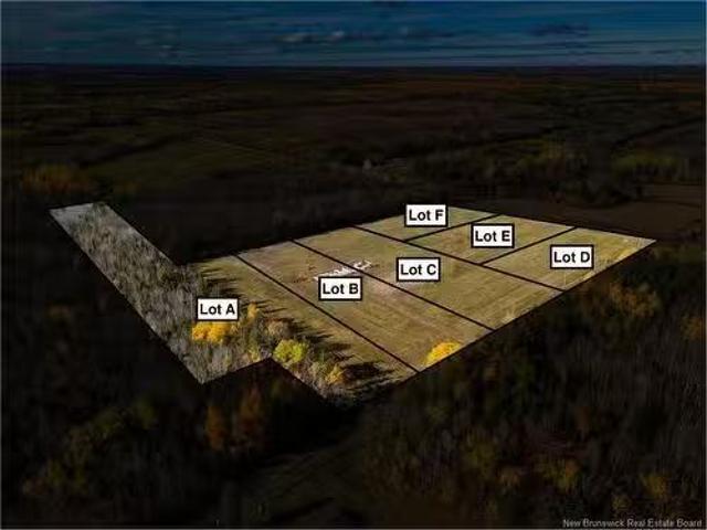 Lot C Bois Joli, Bouctouche, NB, E4S 2X3 vacant land for sal.