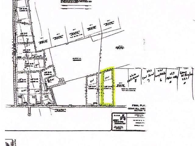 Lot B18 Cedar Lane