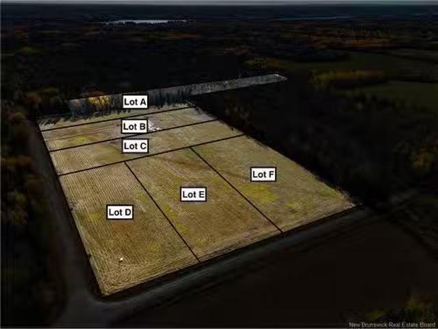 Lot D Bois Joli, Bouctouche, NB, E4S 2X3 vacant land for sal.