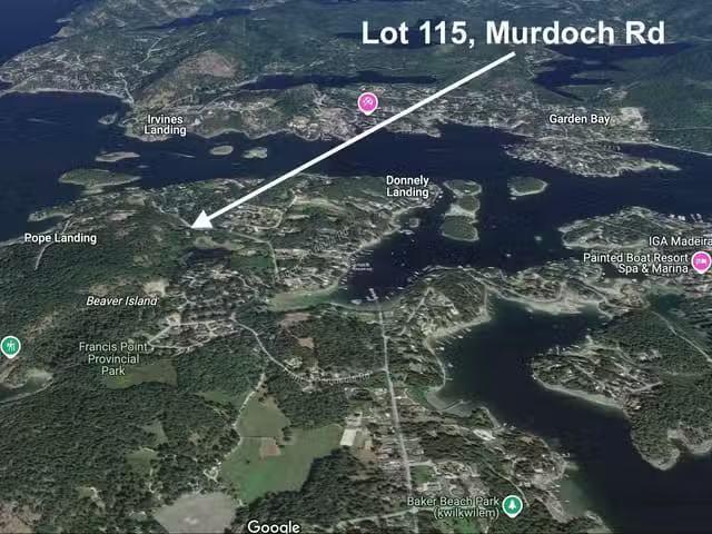 Lot for sale in Garden Bay, Sunshine Coast, Lot 115 Murdoch Ro.