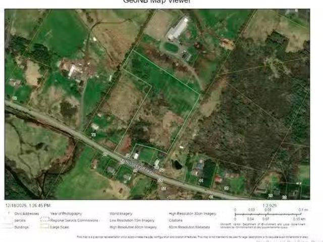 Lot Kingsley Rd, Estey'S Bridge, NB, E3G 6G8 vacant land for.