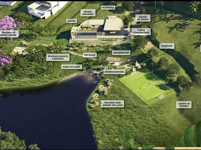 Lote à venda com 370m² no Condomínio Atlântica em Goiná MG