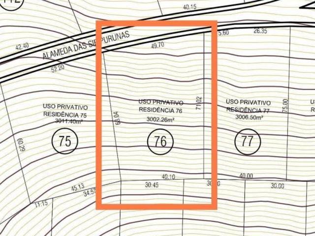 Lote à venda com 3002m² no condomínio Villagio da Serra II em Juiz de Fora MG por R$230.000,00